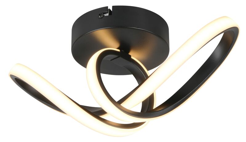 Trio RL Rusa LED kattovalaisin mattamusta